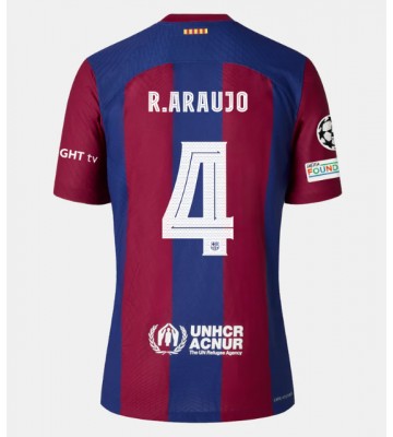 Barcelona Ronald Araujo #4 Hemmatröja 2023-24 Kortärmad
